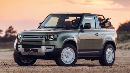Land Rover Defender Convertible 2023 phiên bản mui trần