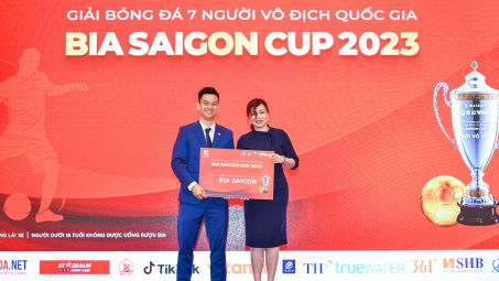 Cùng bia Sài Gòn “phá vỡ giới hạn” tại Giải bóng đá 7 người vô địch quốc gia