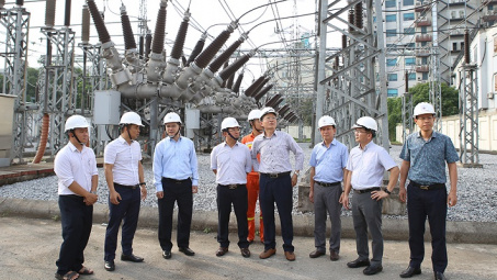 Cục Điều tiết điện lực kiểm tra công tác đảm bảo cung cấp điện mùa khô năm 2023 tại PTC1