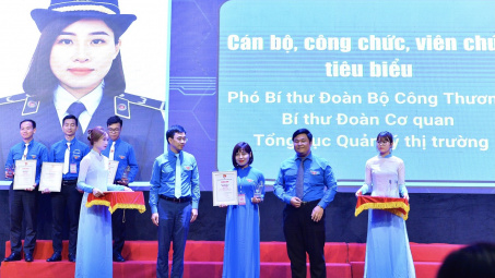 Phó Bí thư Đoàn Bộ Công Thương được tuyên dương thanh niên tiên tiến làm theo lời Bác năm 2023