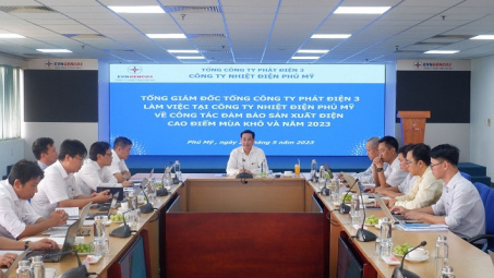Nhiệt điện Phú Mỹ và Công ty EPS nỗ lực đảm bảo sản xuất điện mùa khô