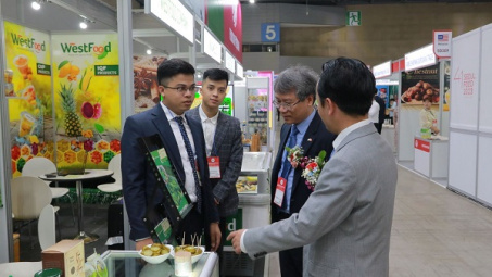 Khẳng định vị thế thương hiệu Việt Nam tại Triển lãm thực phẩm Quốc tế Seoul Food 2023