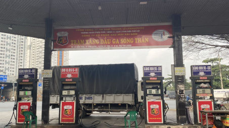 Vi phạm chất lượng xăng dầu, một doanh nghiệp ở Bình Dương bị phạt 855 triệu đồng