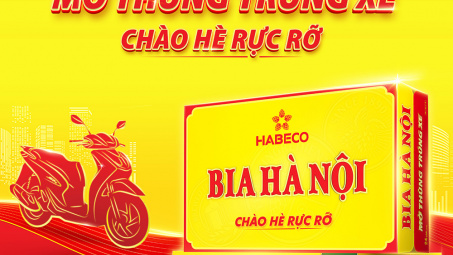 Bia Hà Nội: Mở thùng trúng xe - Chào hè rực rỡ