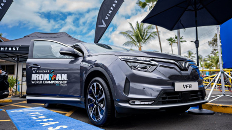 VinFast xuất hiện tại IRONMAN 70.3 vừa diễn ra tại Đà Nẵng