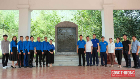Đoàn Thanh niên Bộ Công Thương tổ chức hành trình “Về nguồn” tại Tuyên Quang