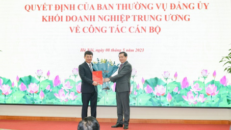 Công bố quyết định ông Ngô Hoàng Ngân giữ chức Chủ tịch Tập đoàn TKV