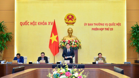 Khai mạc Phiên họp thứ 23 của Ủy ban Thường vụ Quốc hội