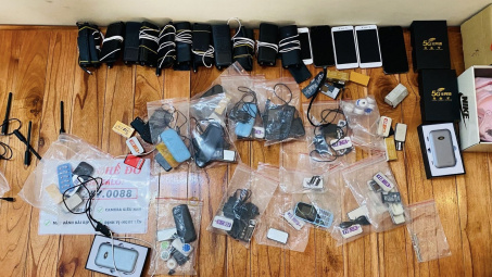 Phát hiện, xử lý đối tượng cung cấp thiết bị ngụy trang siêu nhỏ phục vụ gian lận thi cử