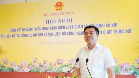 Bộ Công Thương nỗ lực trong thực thi Luật quản lý, sử dụng vũ khí, vật liệu nổ