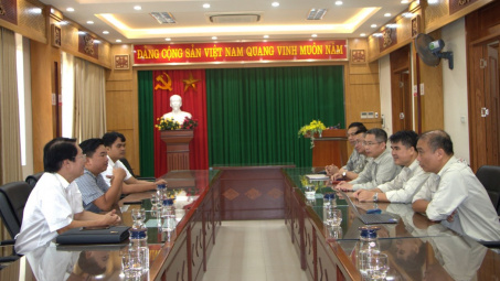 EVNGENCO2 làm việc với Thủy điện Trung Sơn về công tác sửa chữa, bão dưỡng thiết bị