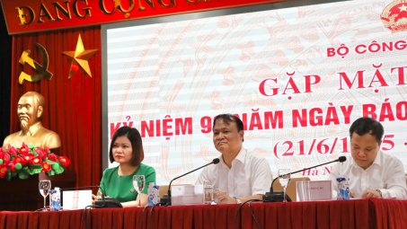 Bộ Công Thương gặp mặt, chúc mừng các cơ quan báo chí nhân kỷ niệm 98 năm Ngày Báo chí Cách mạng Việt Nam