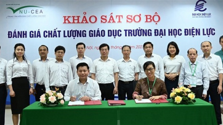 Khảo sát sơ bộ đánh giá chất lượng giáo dục chu kỳ 2 Trường Đại học Điện lực