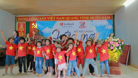 Ngân hàng SeABank chia sẻ niềm vui, kết nối những ước mơ của trẻ thơ