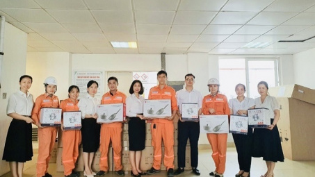 Nhiệt điện Hải Phòng tổ chức nhiều hoạt động thiết thực, ý nghĩa hướng về người lao động