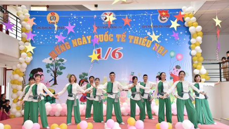 Nhôm Đắk Nông - TKV: Sôi nổi nhiều chương trình nhân ngày Quốc tế thiếu nhi 1/6