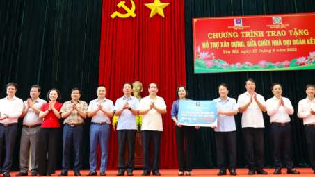 Petrolimex đồng hành tặng nhà đại đoàn kết tại Ninh Bình