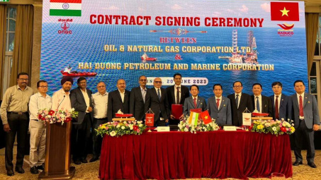 Việt Nam cung cấp 7 tàu phục vụ hoạt động thăm dò khai thác dầu khí của Ấn Độ