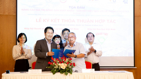 Gắn kết hiệu quả với hệ thống logistics, nâng cao chuỗi giá trị nông sản xuất khẩu