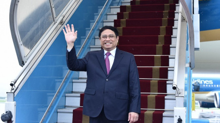 Thủ tướng Phạm Minh Chính lên đường thăm chính thức Trung Quốc và dự Hội nghị Diễn đàn Kinh tế thế giới