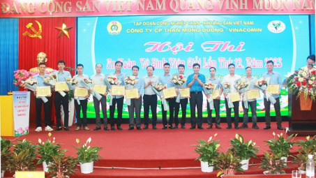 Than Mông Dương tổ chức thành công Hội thi An toàn vệ sinh viên giỏi năm 2023