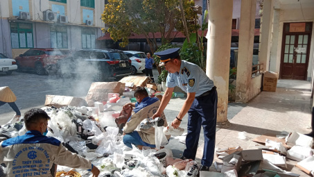 Tiêu huỷ hàng chục ngàn sản phẩm hàng giả, hàng nhái, vi phạm sở hữu trí tuệ