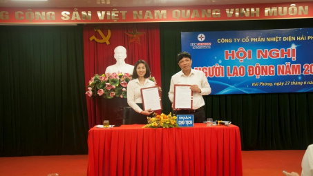 Hội nghị Người lao động Công ty Nhiệt điện Hải Phòng năm 2023