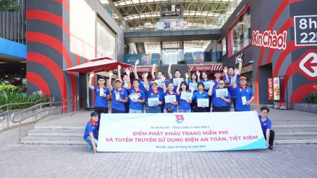 Tuổi trẻ Công ty Nhiệt điện Phú Mỹ: xung kích tuyên truyền tiết kiệm điện