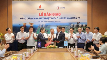 Petrovietnam chính thức tiếp nhận Dự án Nhà máy Nhiệt điện Ô Môn III và Ô Môn IV