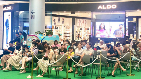 AEON MALL Long Biên mở phòng nghỉ tránh nóng phục vụ khách hàng