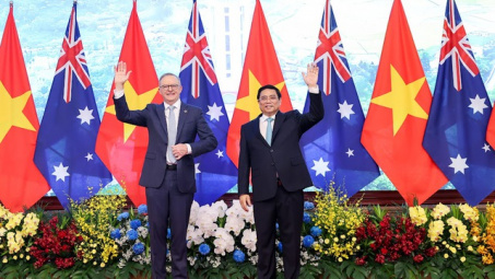 Việt Nam là trung tâm trong quá trình xây dựng chiến lược quan hệ của Australia với Đông Nam Á