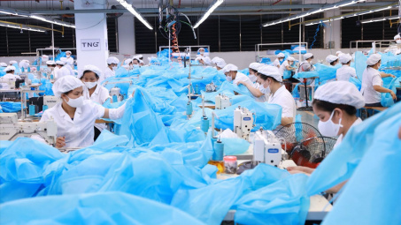 Đi ngược thị trường, Dệt may TNG báo doanh thu 5 tháng đầu năm tăng trưởng tích cực