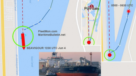 [Quốc tế nổi bật] Kênh đào Suez bị gián đoạn giao thông