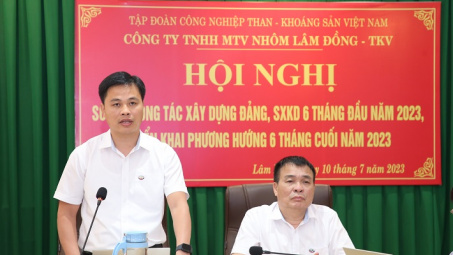 Công ty Nhôm Lâm Đồng: 6 tháng doanh thu đạt 1.925,5 tỷ đồng