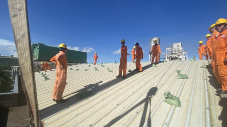 Nhiệt điện Bà Rịa diễn tập, sẵn sàng trong công tác phòng cháy chữa cháy