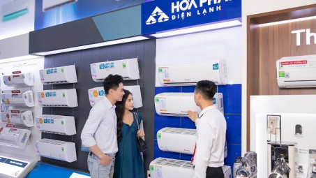 6 tháng đầu năm, sản lượng điều hoà của Hòa Phát tăng trưởng 50% so với cùng kỳ 2022