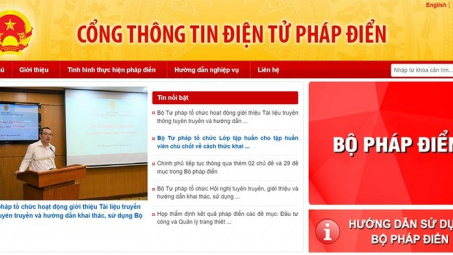 Phê duyệt kết quả pháp điển 5 chủ đề và 8 đề mục