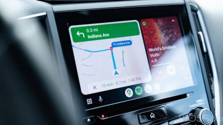 Đã có thể mở được ứng dụng Google Maps trên điện thoại khi Android Auto đang chạy