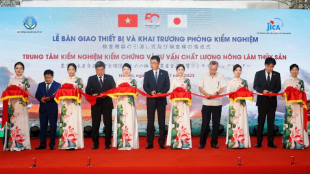 Khai trương Phòng kiểm nghiệm, kiểm chứng an toàn thực phẩm tại Hà Nội