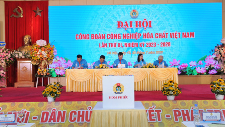 Đại hội Công đoàn Công nghiệp Hóa chất Việt Nam lần thứ XI thành công tốt đẹp