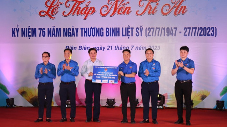 Đoàn Thanh niên Tập đoàn Hoá chất Việt Nam tri ân các anh hùng liệt sĩ