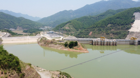 Mực nước hồ thủy điện ngày 25/7: Hồ Trung Sơn ngày càng giảm xa mực nước chết