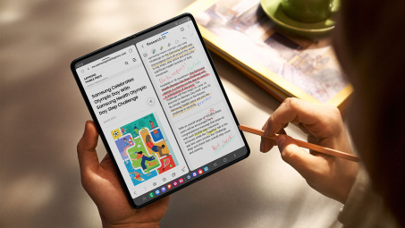 Samsung Galaxy Z Fold 5 là mẫu điện thoại thứ 3 sở hữu camera ẩn dưới màn hình