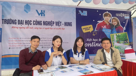 Trường Đại học Công nghiệp Việt - Hung tuyển sinh 2.000 chỉ tiêu, đặt mục tiêu đào tạo sinh viên có năng lực "khởi nghiệp"