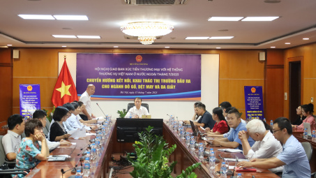 Hội nghị giao ban xúc tiến thương mại với hệ thống thương vụ Việt Nam tháng 7/2023