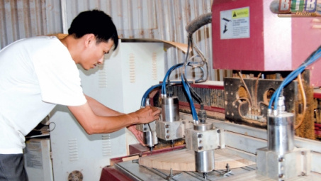 Cơ khí hoá làng nghề truyền thống ở một giáo xứ