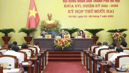 Thông qua Nghị quyết về thành lập quận Đông Anh và 24 phường