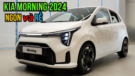 Xem nhanh Kia Morning 2024 vừa ra mắt, thiết kế đẹp, thêm trang bị tiện nghi đáng giá