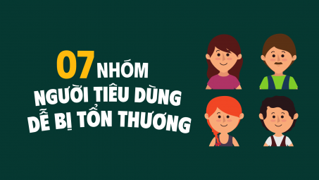 [INFOGRAPHIC] 7 nhóm người tiêu dùng dễ bị tổn thương