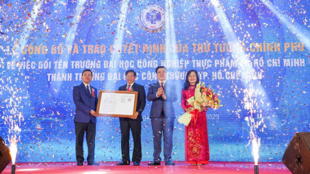 Chính thức đổi tên trường Đại học Công nghiệp Thực phẩm TP.HCM thành trường Đại học Công Thương TP.HCM